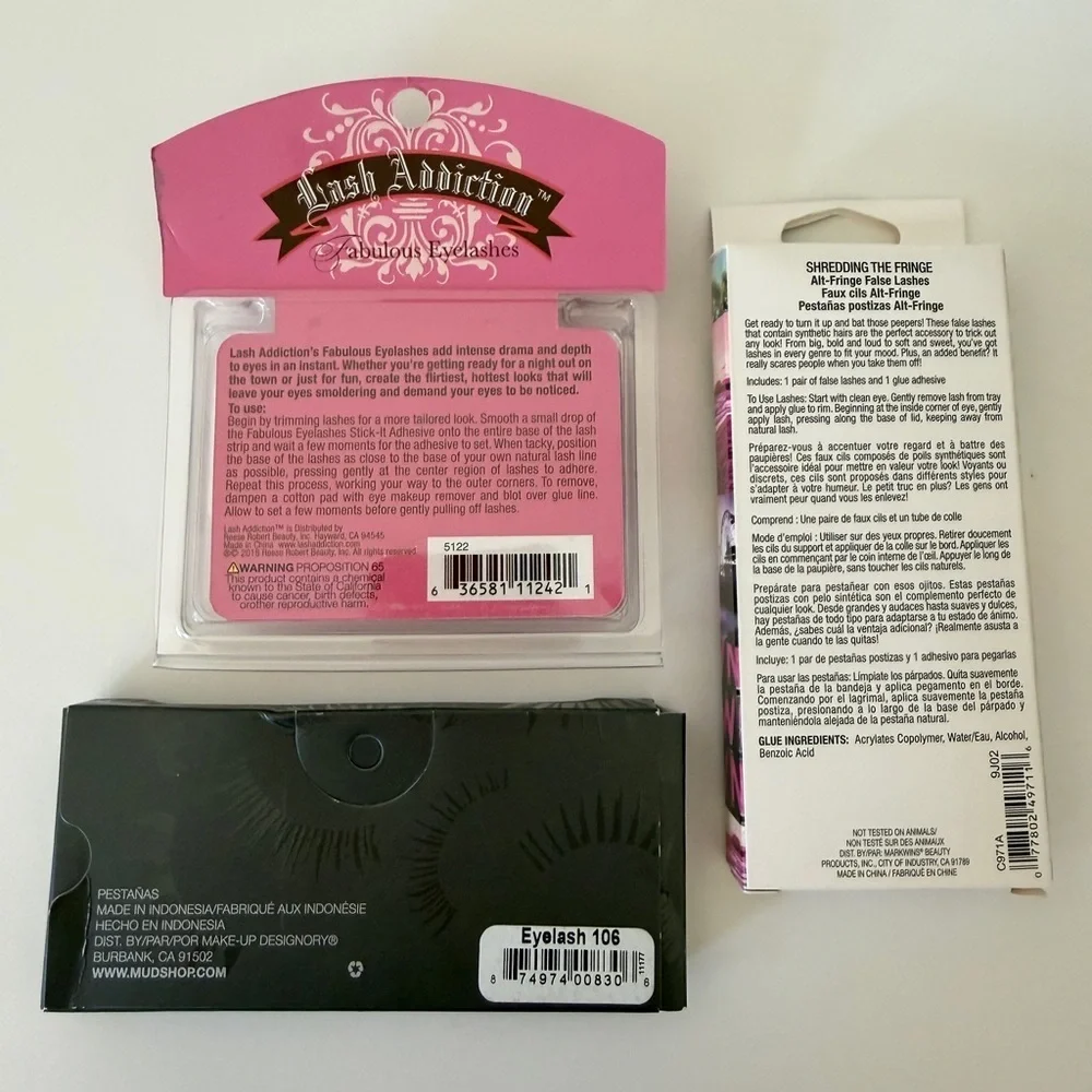 Eyelashes Set 3pc - Picture 5 of 5